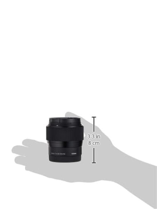 Sigma 56mm DC DN Lens for Sony Prime Mirrorless F1.4 E-mount, Telephoto, APS-C Camera, Contemporary.