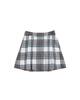 The Green Cup [The Green Cup X Manners] Cream Tartan Skirt