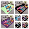 Pocoyo Cartoon Anti-slip Area Rug Light Green Letter Print Floor Mat Anime Home Decor Carpet Gift For Animation Lovers