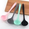 Heat Resistant Curved Handle Non-stick Dinnerware Tableware Soup Ladle Serving Spoon Scoop