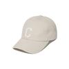 C Logo Cozy Fit Washed Ball Cap Beige CO2606CA05BE 276031
