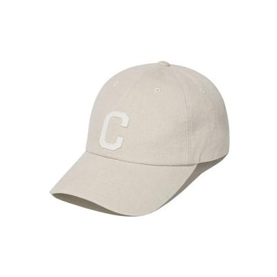 C Logo Cozy Fit Washed Ball Cap Beige CO2606CA05BE 276031