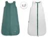 Double-Sided Muslin Sleeping Bag S (4-24 Months) Ocean Green