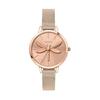 Amourette Rose Gold Tone Stainless Steel Quartz ME010136 Women's Watch