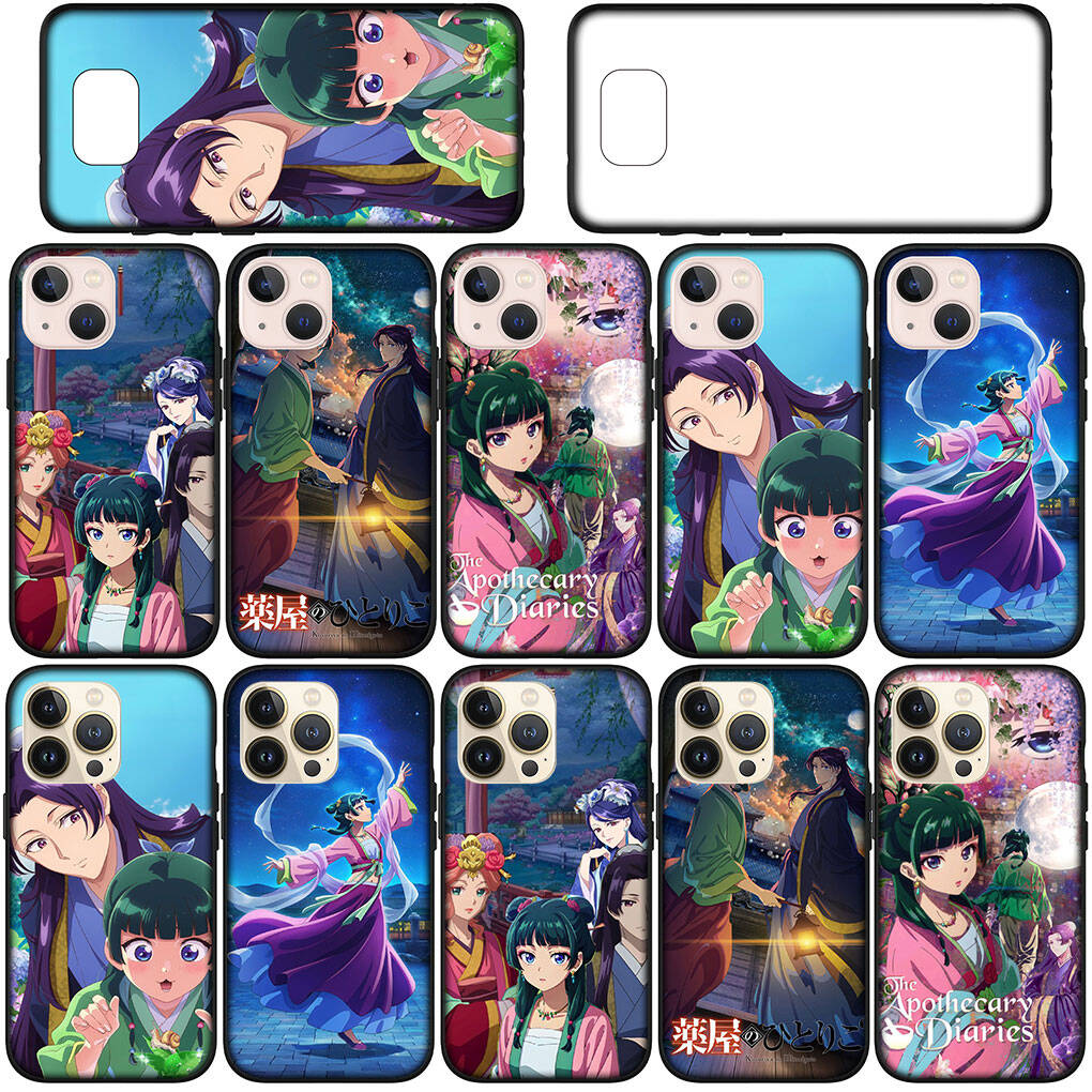 Für Samsung Galaxy S25 S24 S23 iPhone 17 16 15 Xiaomi Redmi Note 14 13 12 Plus Pro Max XR A37 A57 Handyhülle Anime Die Apothekerin OPPO Huawei