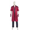 Dmc 5 Devil May Cry Dante Cosplay Jacket Costume Set For Men Halloween Carnival Roleplay Outfit With Gloves Adult Game Coat