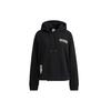 Originals Trefoil Side Button Sports Pullover Hoodie Women Hoodies Black HC6574