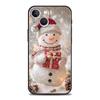Christmas Snowman Phone Case Cover for iPhone 17 16 15 14 13 12 Pro Max 11 Pro Max 17 AIR Plus Shockproof Soft TPU Shell Fundas