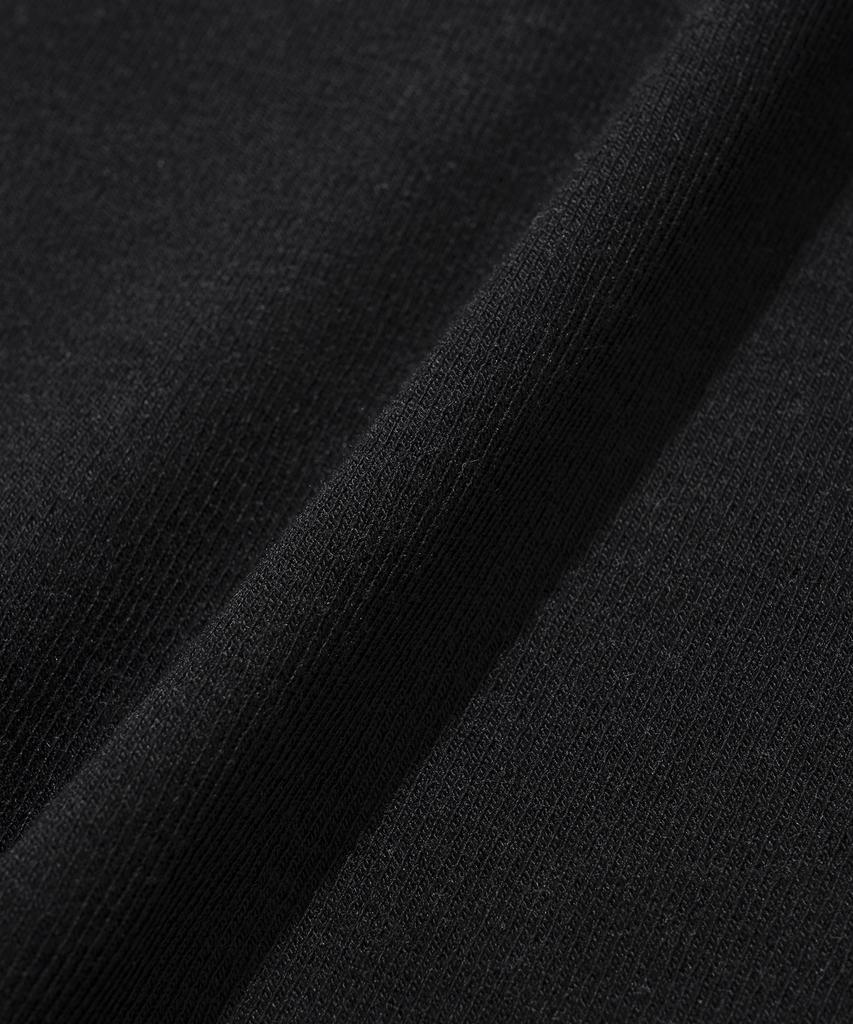 KNITTED Half Turtleneck Long Sleeve Knit Black