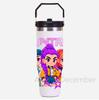 30Oz Anime K-Pop American Simple Solid Color Stainless Steel Thermos Portable Car Easy To Carry Water Cup Thermal Insulation Cold Ice Cup