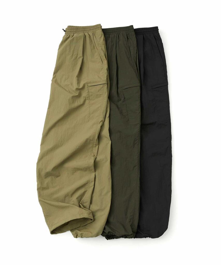 WMC Deep Pleated Nylon Pants (3 Colors)