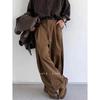 Unisex Japanese Retro Striped Corduroy Shirt Jacket - College Style
