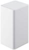 Yamazaki Wet Wipes Roll Case, White, Approx. W8 X D9 X H17cm, Tower, Airtight, Moisturizing, Silicone Cap, 6502