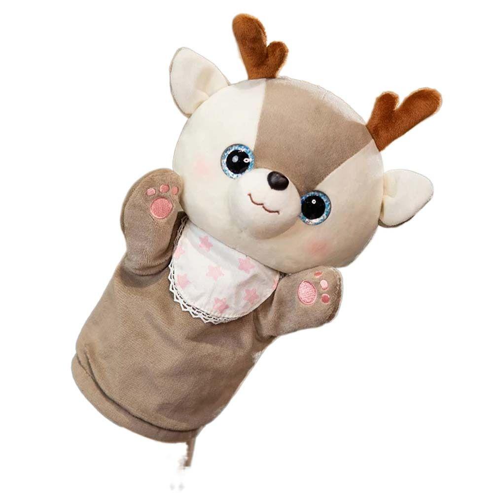 Sensory Toys Animal Plush Hand Puppet Role-Playing Hand Finger Story Puppet Parent-Child