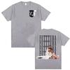 Zangeres Tini Stoessel Futtura Tour Print T-shirt Heren Dames Kleding Esthetische Oversized T-shirts Gezellige Heren Katoenen T-shirt