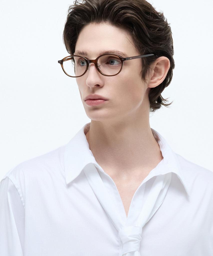 Nonpig Yuki_Br Eyeglass Frames