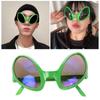 Alien Party Eyeglasses Funny Sun Glasses ET Sun Glasses Holiday Dance Aliens Costume Alternative Shapes Rainbow Lenses Party Supplies