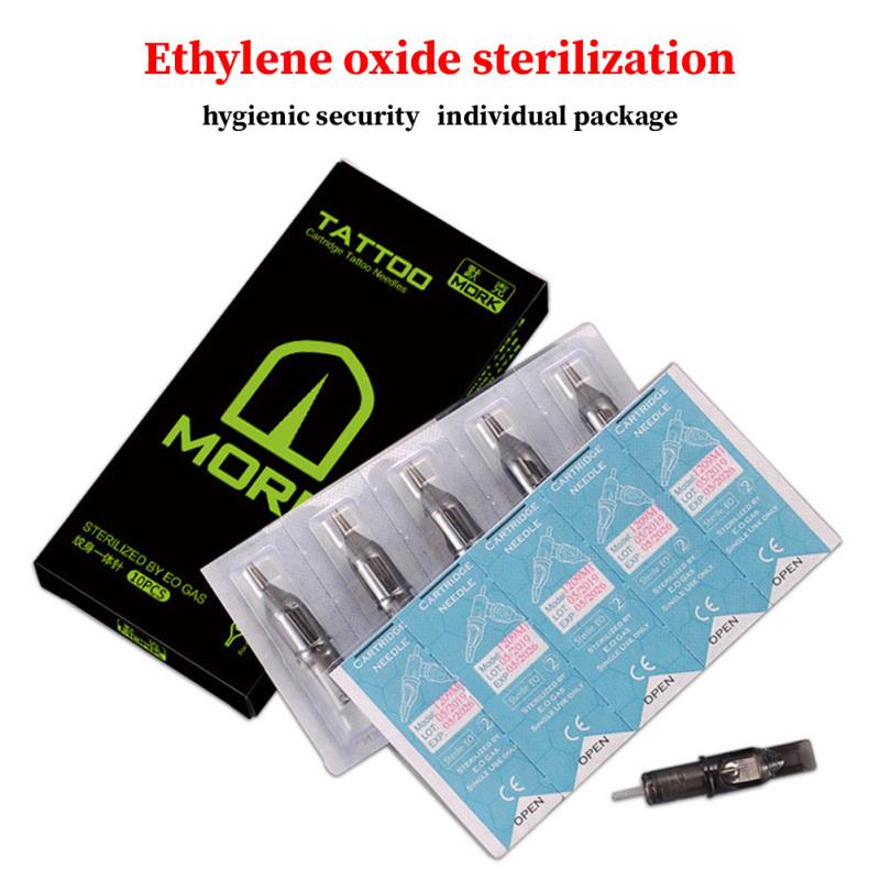 10 stks/set Tattoo Professionele Naald Apparatuur Wegwerp Tattoo Naald
