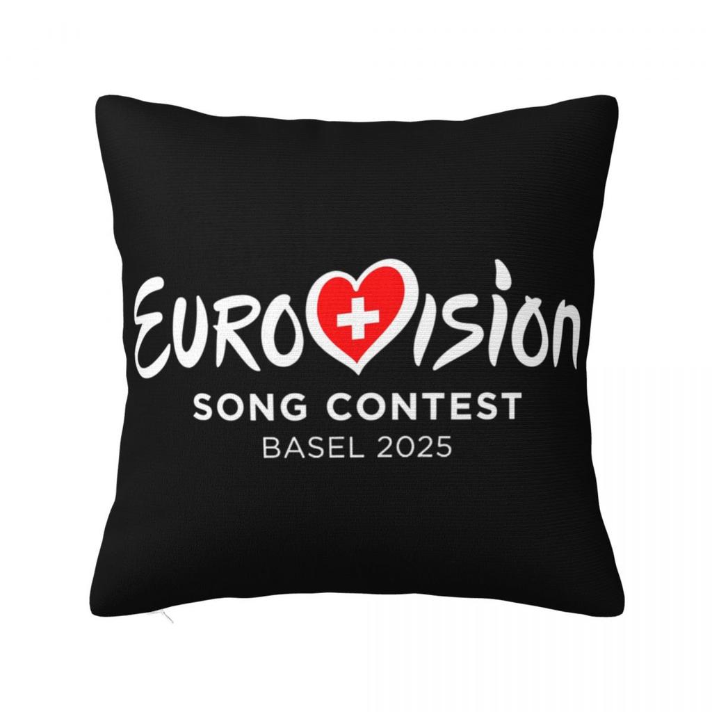 Ich Komme Eurovision Square Pillow Covers Polyester Sofa Finland Erika Cushion Case Creative Pillowcase 40*40