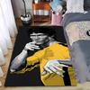 Classic Yellow and Black Character Carpet Suitable for Use As an Anti-slip Game Mat for Living Room and Bedroom Sofas
