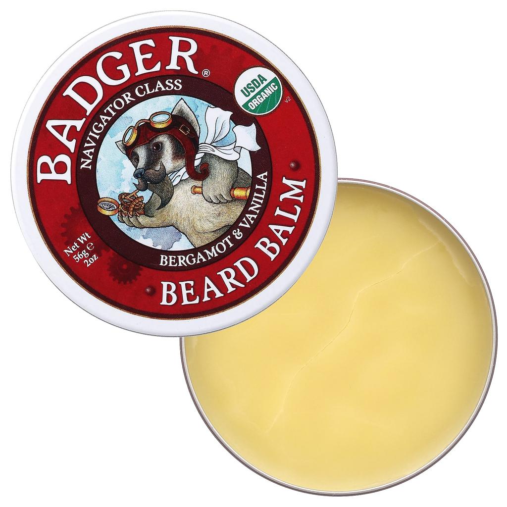 Badger, Navigator Class, Beard Balm, 2 Oz (56 G)