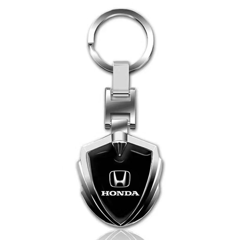 3D Metalen Auto Styling Sleutelhanger Sleutelhanger Sleutelringen Hanger voor Honda Civic Accord CRV Fit Jazz Odyssey Vezel Pilot HRV Styling Insight