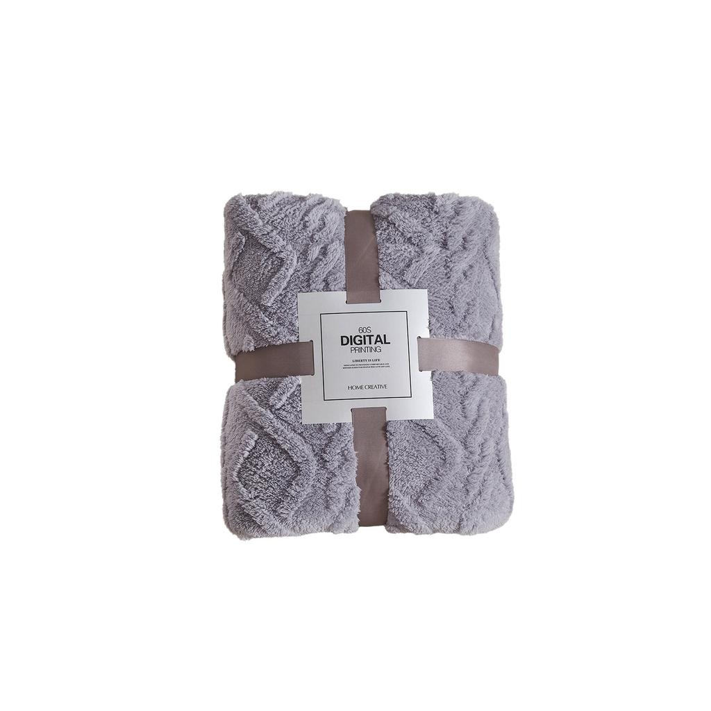 Taffeta Solid Color Blanket Coral Velvet Flannel Blanket Thickened Cover Blanket Gift Blanket Home