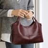 Vintage kožená spojená kabelka Módní taška přes rameno Dámská vintage crossbody taška do práce, na nákupy a jako dárek na dámskou dovolenou