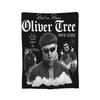 Oliver Tree Rest In Peace 1993 To Memorial Fleece Throw Blanket Blanket for Home Car Lightweight Plush Thin Quilt