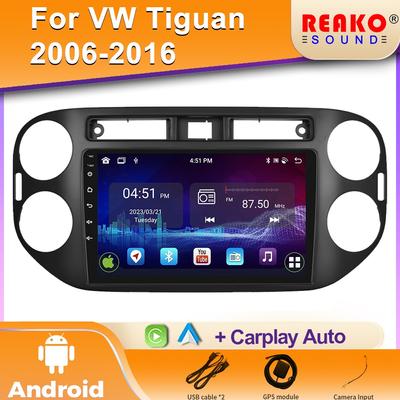 Autorádio Carplay pre VW Volkswagen Tiguan 1 NF 2006 - 2016 Navigácia GPS Multimediálny prehrávač Obrazovka Android Auto 5G Stereo Wifi