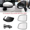 Couvercle de base inférieure de rétroviseur latéral de voiture Lentille de verre de lampe clignotante de rétroviseur pour Honda Fit Jazz Shuttle GK5 2014-