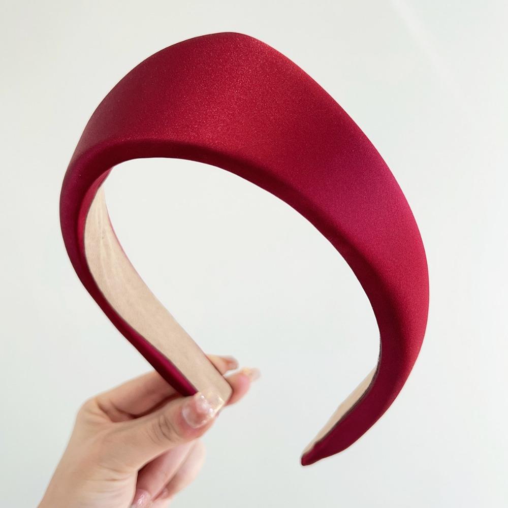New Women Simple Velvet Hairband Anti Slip Adult Hair Clip Wide Edge Headband Girls Wide Edge Hair Accessory