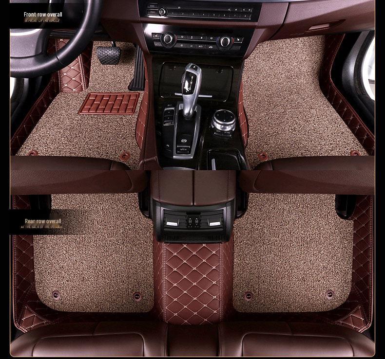 BYD e2 2021 Full Coverage Silk Ring Car Floor Mats - Cute Design for Women