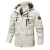 Spring Autumn Men's Windbreaker Hooded Jacket Men's Waterproof Outdoor Sports Soft Shell Coats Clothing Men Hiking Mountain Jackets