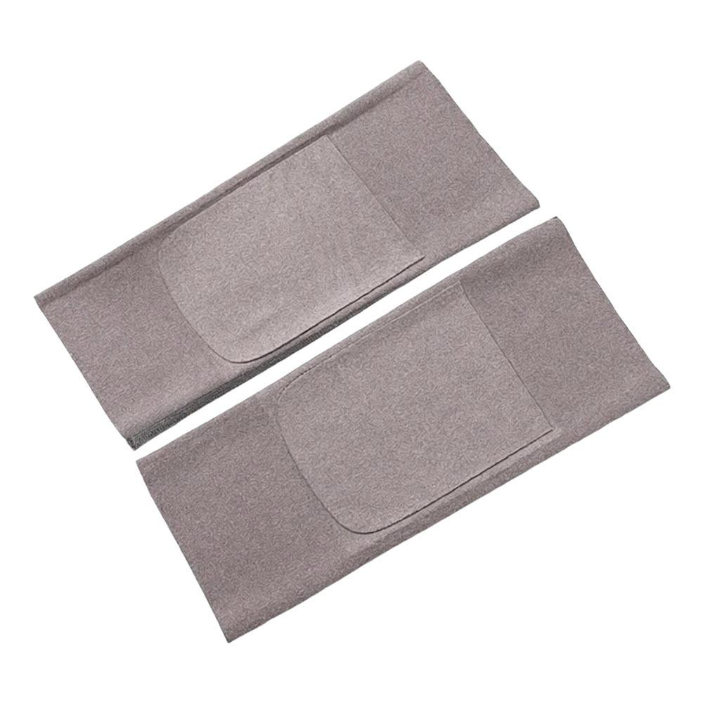 Non-Slip Fabric Thermal Knee Warmers Elastic Cuffs Leg Warmer Sleeves for Women and Men