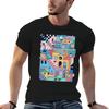S Escher T-shirt Actif Décontracté Quotidien Manches Courtes