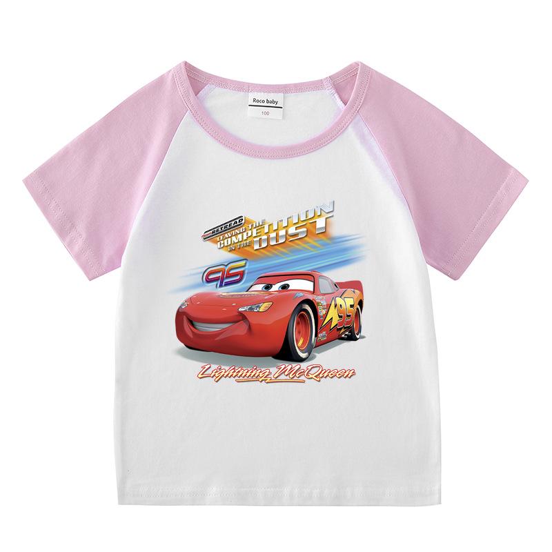 Kids' Summer Two-Piece Set: Boys' T-shirt and Shorts for Casual Wear