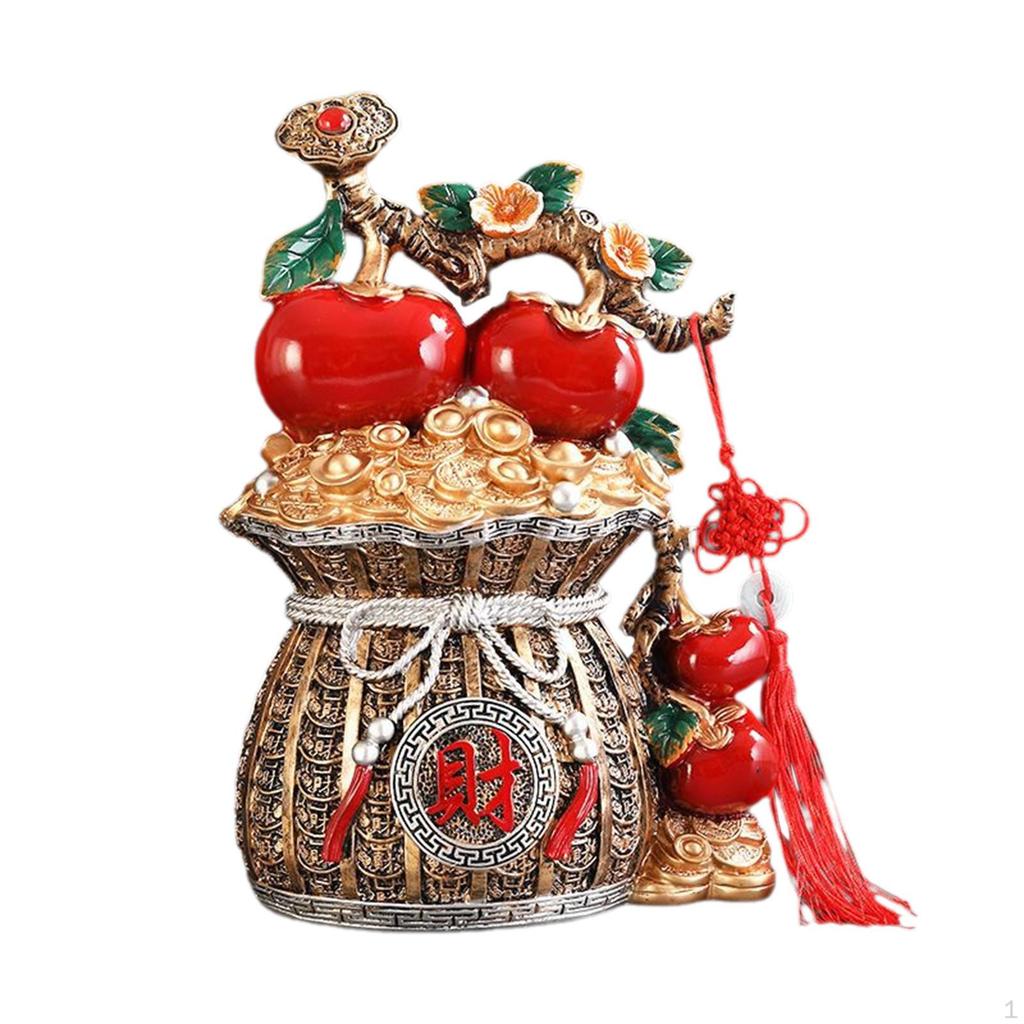 Feng Shui Decor Statue Figure Table Decoration, Prosperity Sculpture for Living Room, Entrance