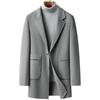 New Autumn and Winter Light Luxury Double-sided Woolen Coat Men's Mid-length Woolen Coat Windbreaker Jacket