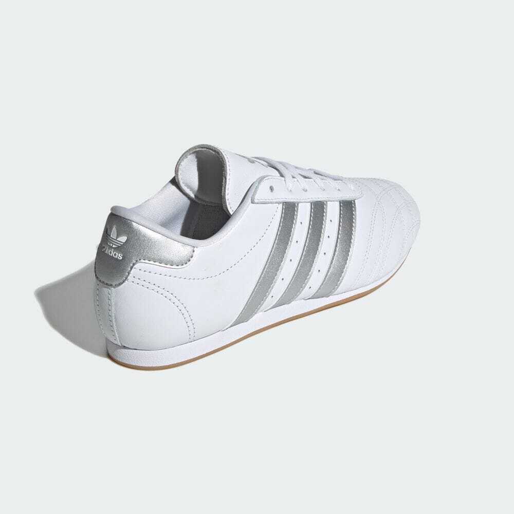 JS1192 Adidas Originals Taekwondo Lace Footwear White Silver Metallic Gum (Men's