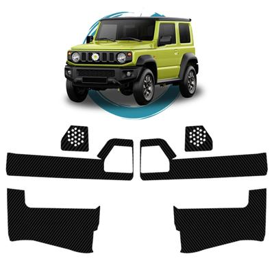 Ruiya Neuer Suzuki Jimny jb64 jb74 Exklusiver Tür-Kickschutz Türverkleidungsschutzfolie Nano-Set Schutzfolie Kratzschutz Fleckenschutz