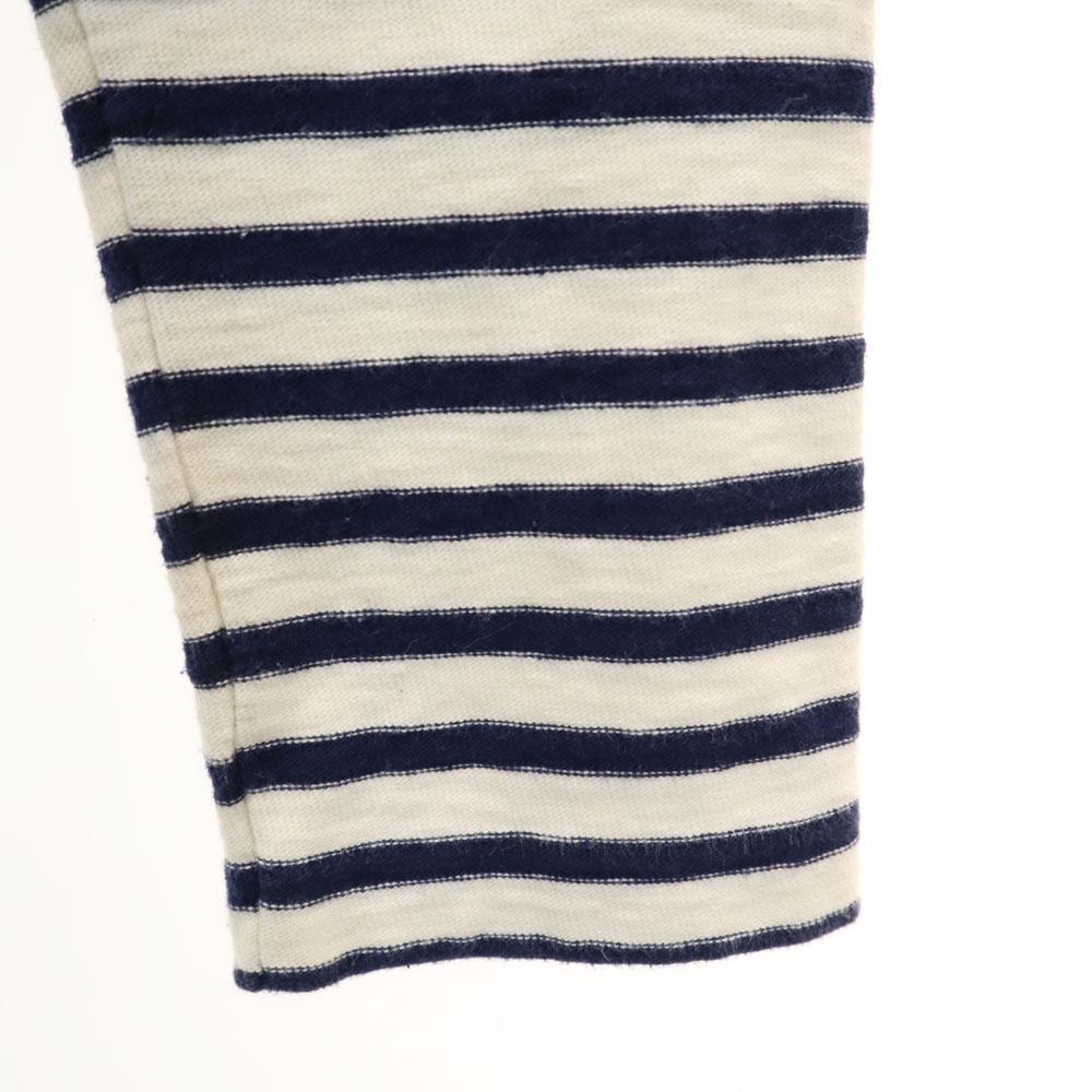 S'YTE Border Pattern Long Sleeve T-shirt Men's Used