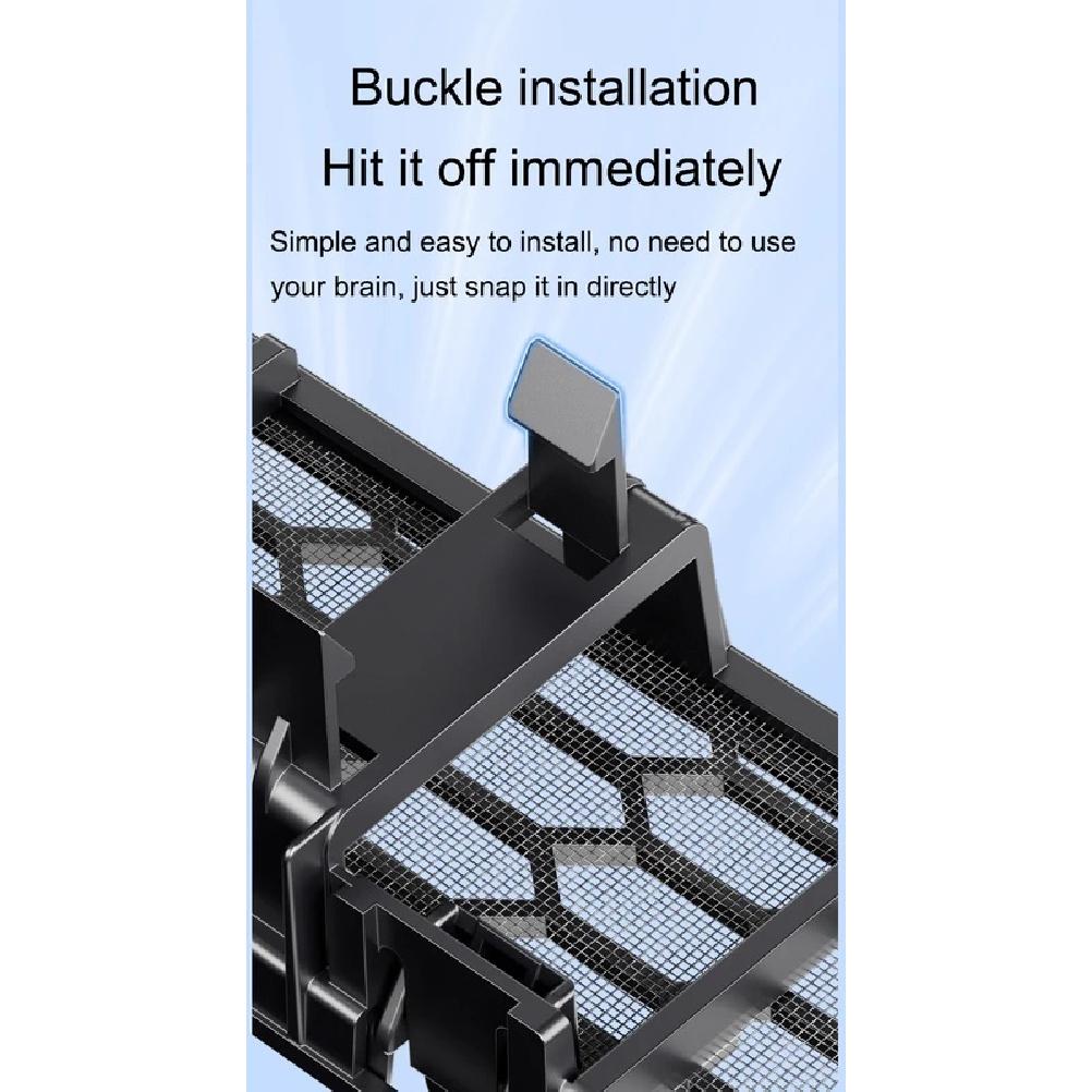 Grille Mesh erts for Tesla Model 3 Highland Front Air Inlet Vent Grille Cover Replacement for New Model 3 Anti-ect Net ABS