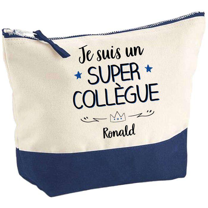 Trousse de maquillage - PLANETEE - Ronald Super Collègue - Grand format - Coton - Impression HD France