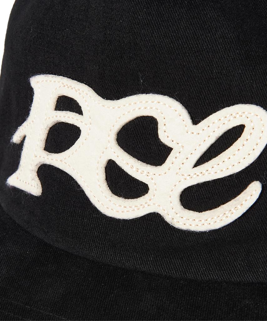 PEACE MAKER Pce Wave Applique 5-Panel Cap (Black)