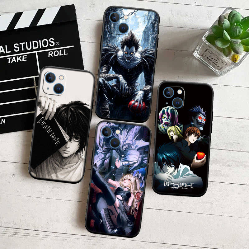 MH37 Death Note Case for Samsung A06 A35 A25 A24 A15 A05S A05 M55 M35 M15 A02 A12 A13 A10 A16 A20 A30 A22 A31 A32 A33 A42 A50