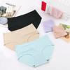 3 Pcs/lot Seamless Panties for Women Mid Waist Underwear Solid Invisible Briefs Lingerie Feminina