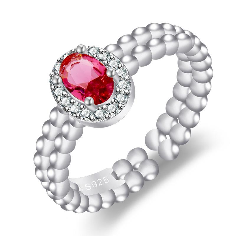 925 Silver Ring Fashion Sparkle AAA Zircon High Quality For Women Rings Wedding Fine Jewelry Accessories Party Gift