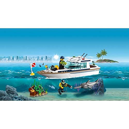 LEGO City Diving Yacht 60221 Building Blocks Toys for Boys and Girls