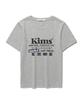Kimseupeulesikoteunmakes Free Service Logo T-Shirt Gray
